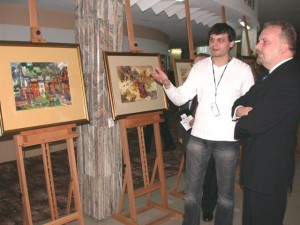Авторская выставка в Галерии "Круг", при поддержке Воеводы Свентокшиского